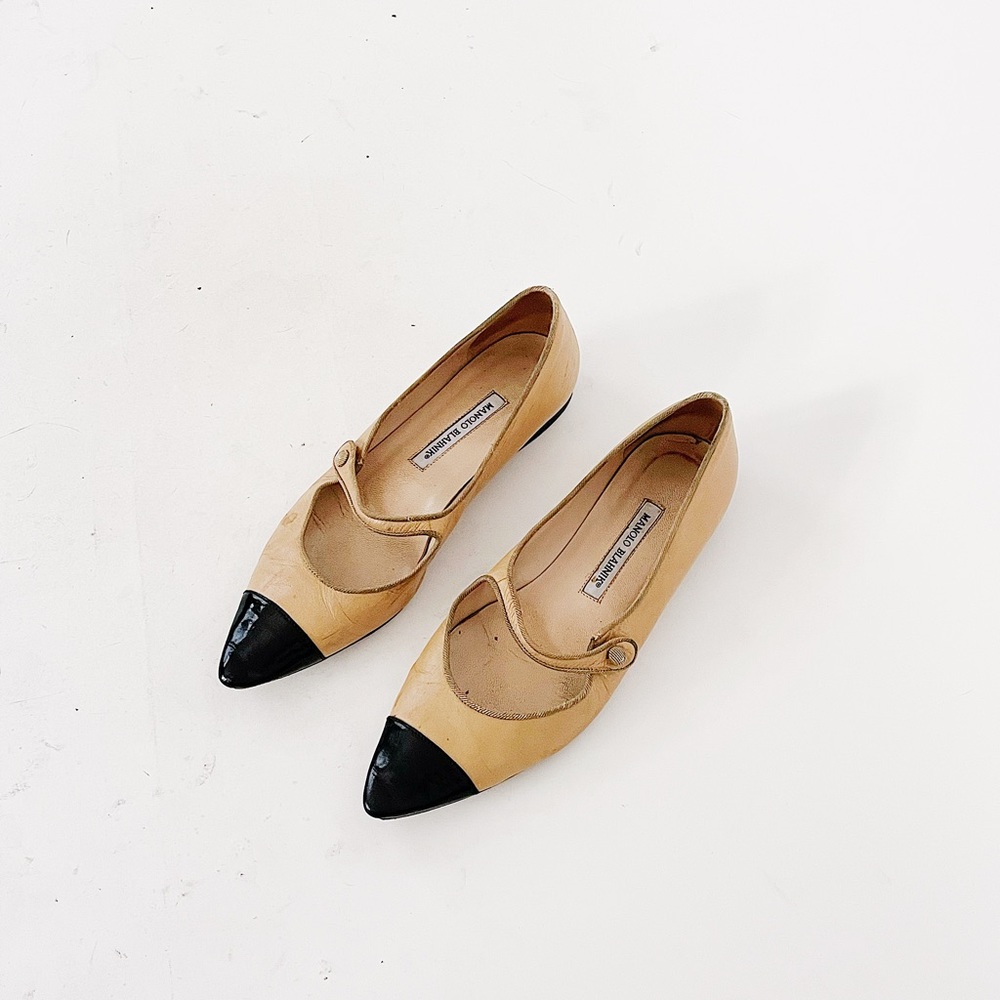 Manolo Blahnik | Mary Jane Flats
